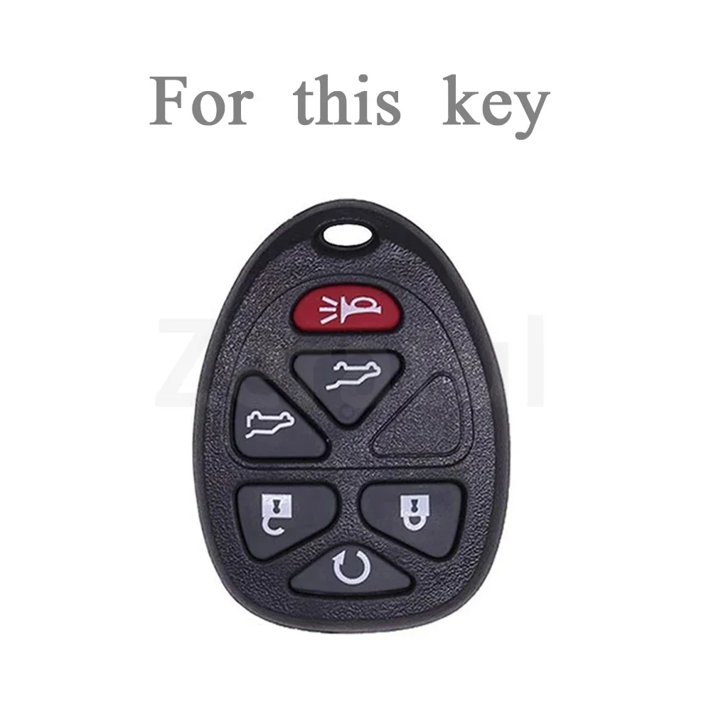 Carcasa para llave Chevrolet de 6 botones: Camaro, Cruze y Malibu - imagen 2
