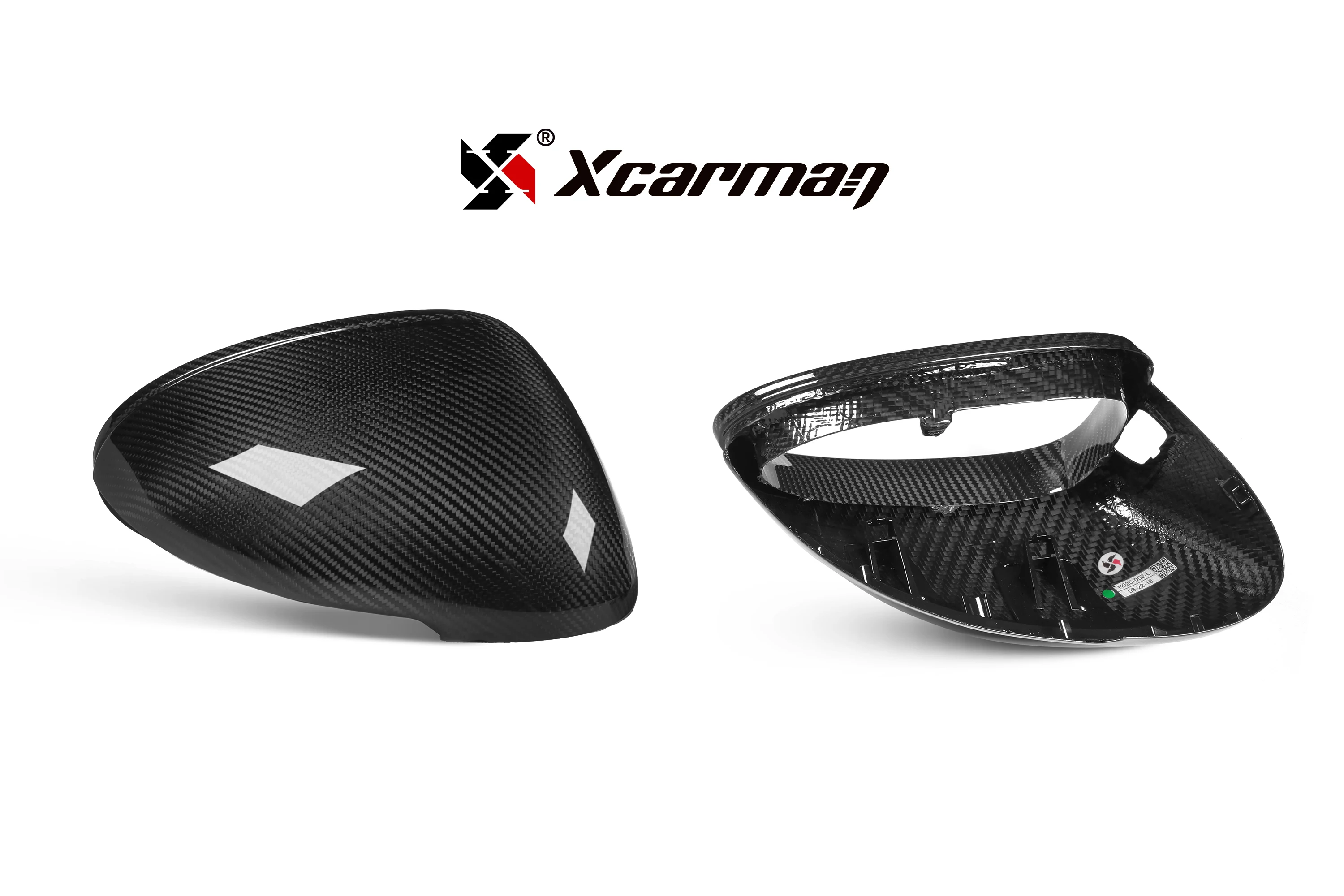 Cubierta de espejo fibra de carbono seca Porsche Macan 2014-2021 - imagen 2