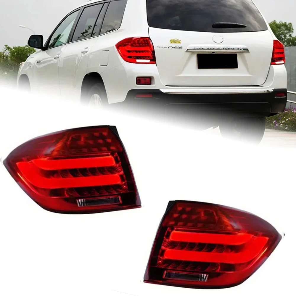 Vista del conjunto LED trasero para Highlander 2007-2011