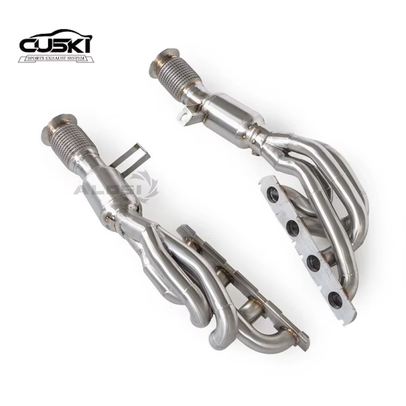 Colector de escape deportivo para Audi R8 4.2 V8 - imagen 3