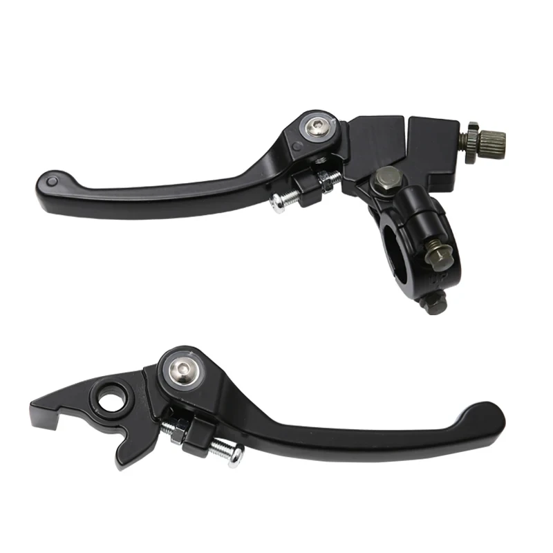 Manija de palanca de embrague de aleación de aluminio izquierda para motocicleta, adecuada para HONDA KTM, YAMAHA, KAWASAKI, SUZUKI, KAYO, Pit Bike, ATV, 22mm, 7/8 pulgadas - imagen 4