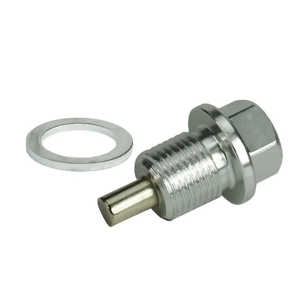 Tapón de cárter magnético de aluminio neocromado - imagen 2