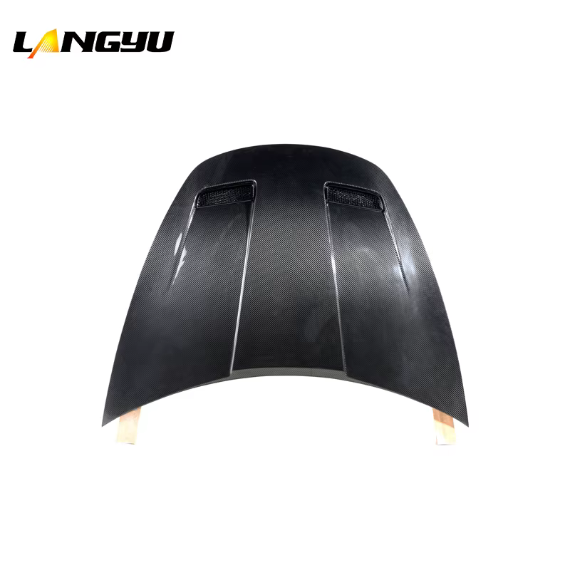 Capó Langyu V-Style de carbono seco para Tesla Model 3/Y - imagen 2