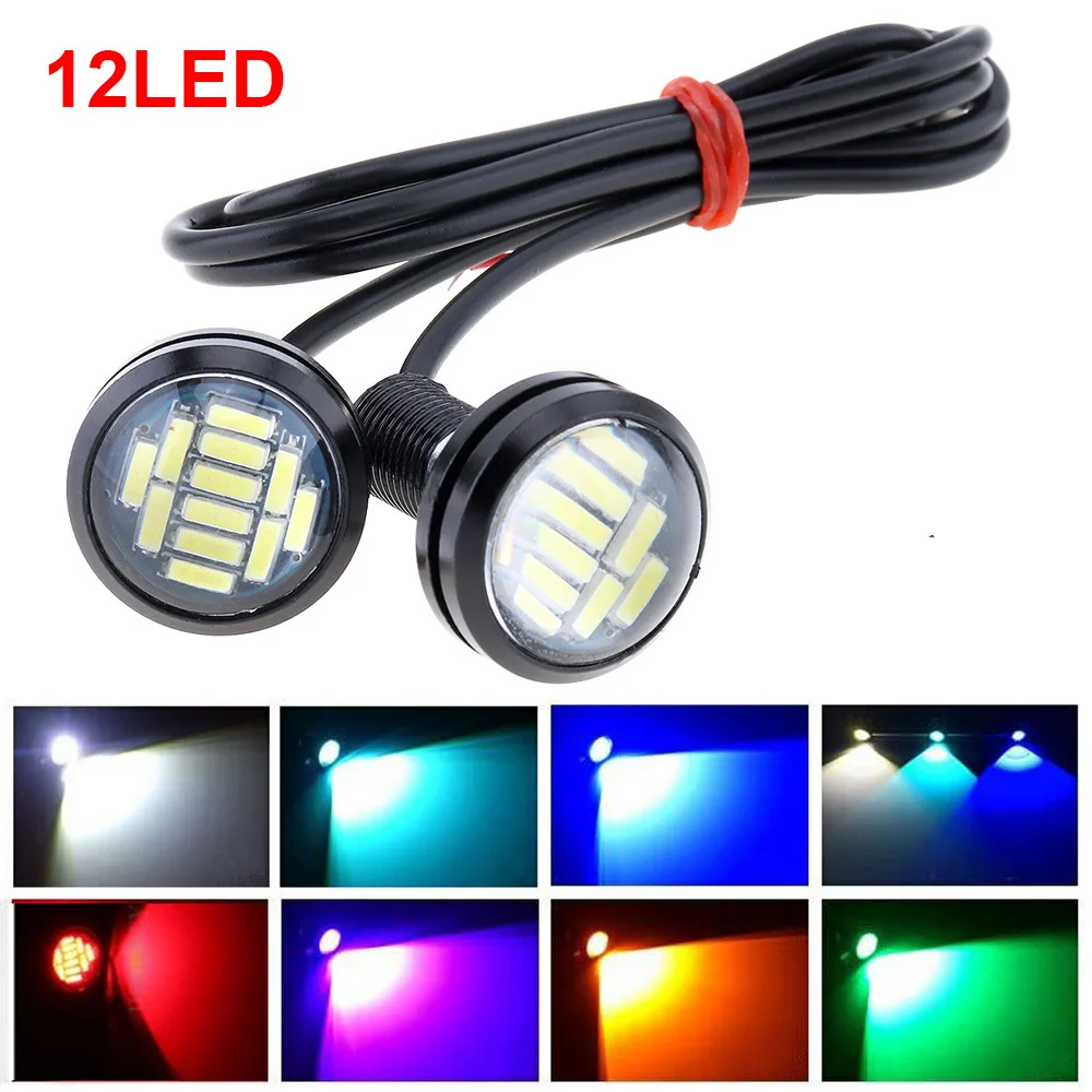 Bombillas LED Ojo de Águila 23mm 12V DRL – Luz diurna y marcha atrás