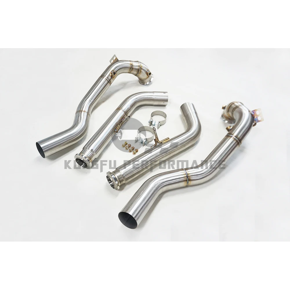 KUNGFU PERFORMANCE Tubo de escape de bajada SS304 para G550 G500