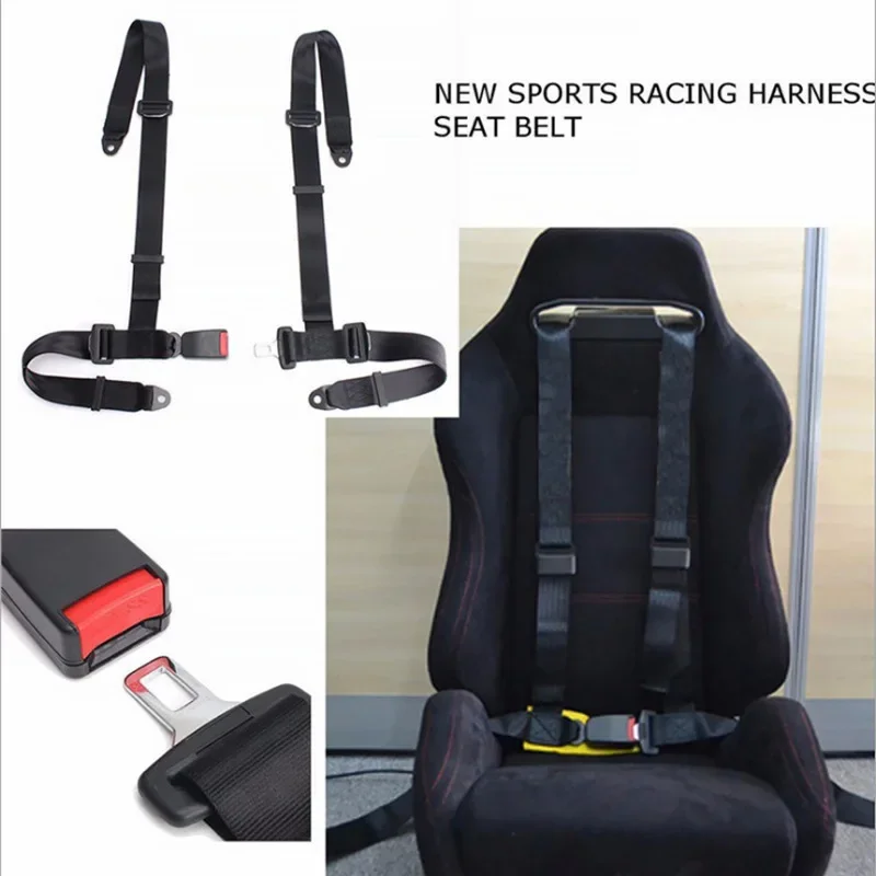 Cinturón de seguridad kart cuatro puntos con liberación rápida