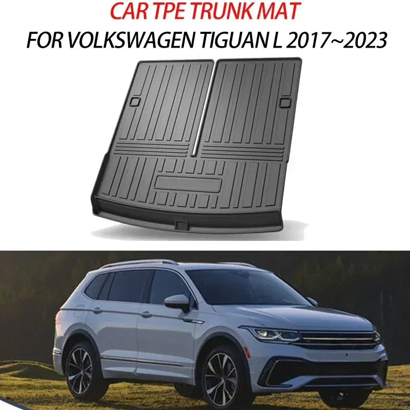 Alfombrilla de maletero para VW Tiguan L 2017-2023