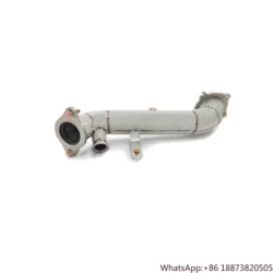 Tubo de bajada alto flujo SS304 Alfa Romeo Giulia Stelvio 2.0 T