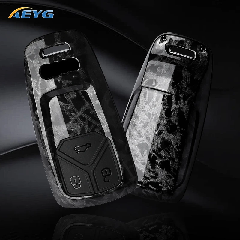 Funda llave Audi ABS fibra de carbono – A4 B9, A5, Q5 y Q7