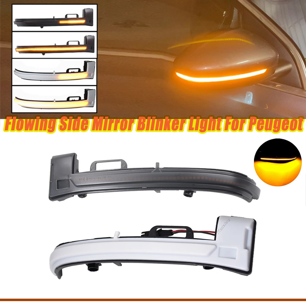 Intermitentes LED secuenciales para Peugeot 308 2013-2019