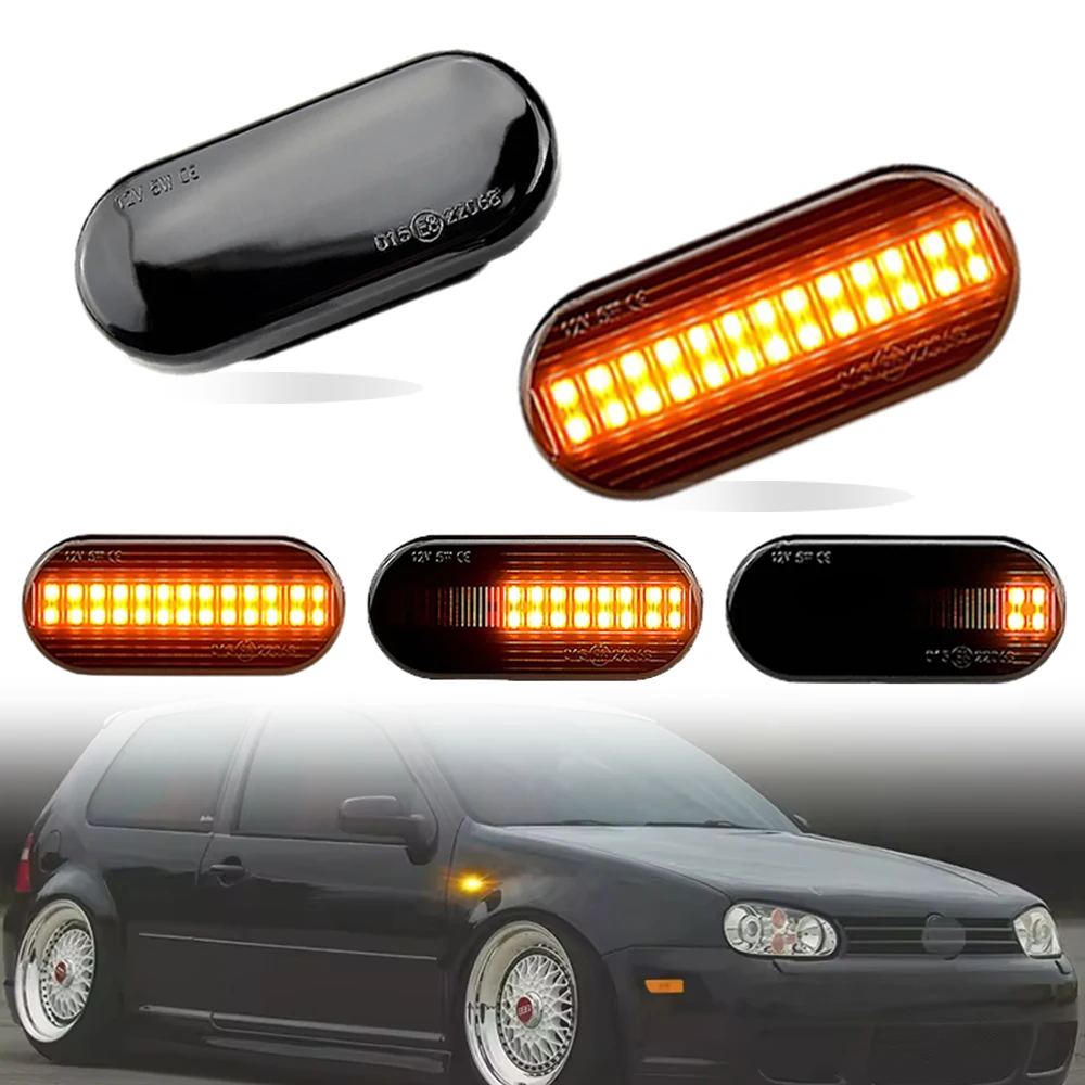 Luz LED lateral dinámica para Seat Leon 1P Ibiza Toledo Exeo