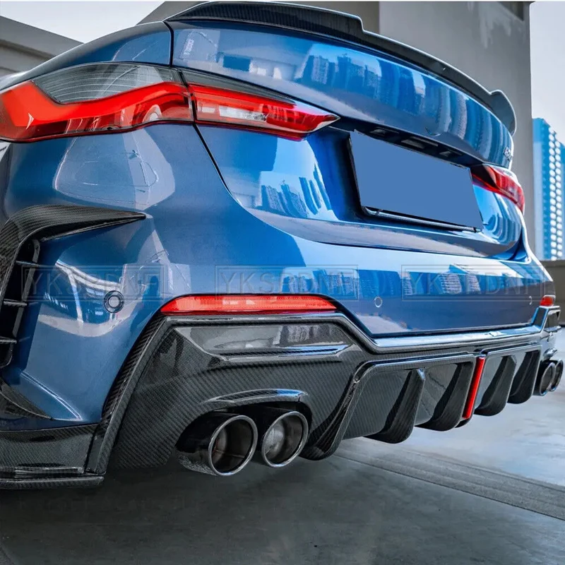 Difusor trasero fibra de carbono BMW M440i G22/G23 M-Tech - imagen 4