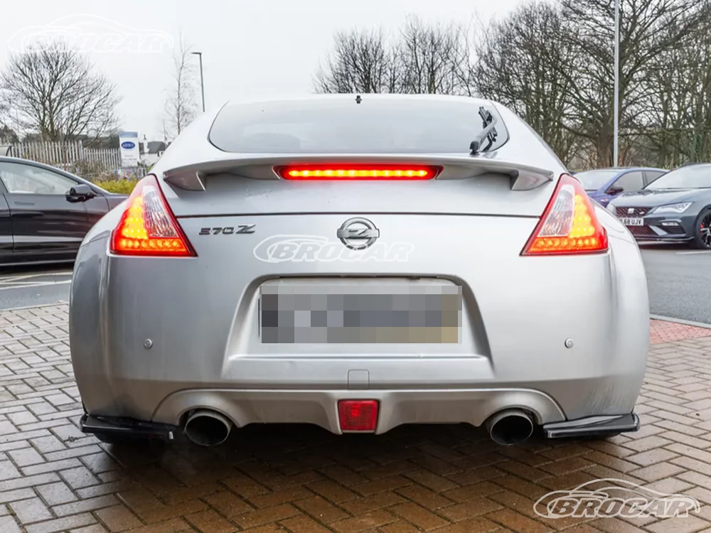 Alerón trasero FRP negro brillante para Nissan 370Z Z34 2009-2016 - imagen 2