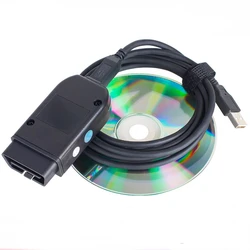 Interfaz VAG COM USB CAN hexagonal para VW Audi Skoda Seat