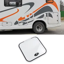 Puerta compartimento RV con sellado hermético y antivibración