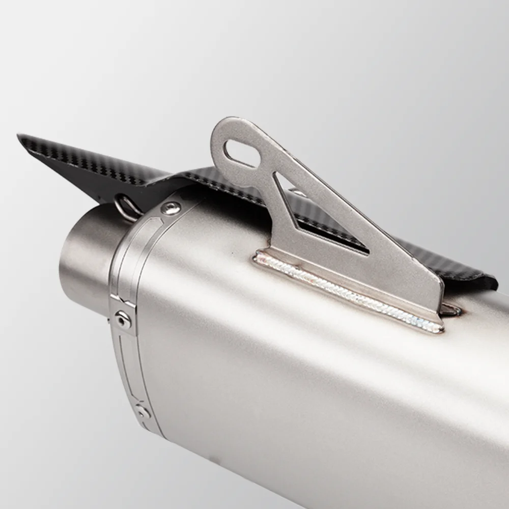 Escape slip-on silenciador CFMOTO 450SR y 450NK inox - imagen 4