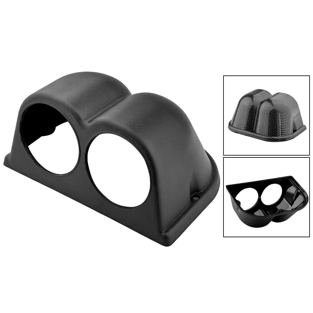 52mm 60mm Universal 2 orificios Enkel Dubbel Triple Auto Gauge Houder Gauge Pod para enlaces Rechts Drive - imagen 4