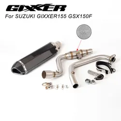 Escape para Suzuki Gixxer 155/GSX150F con silenciador y DB Killer