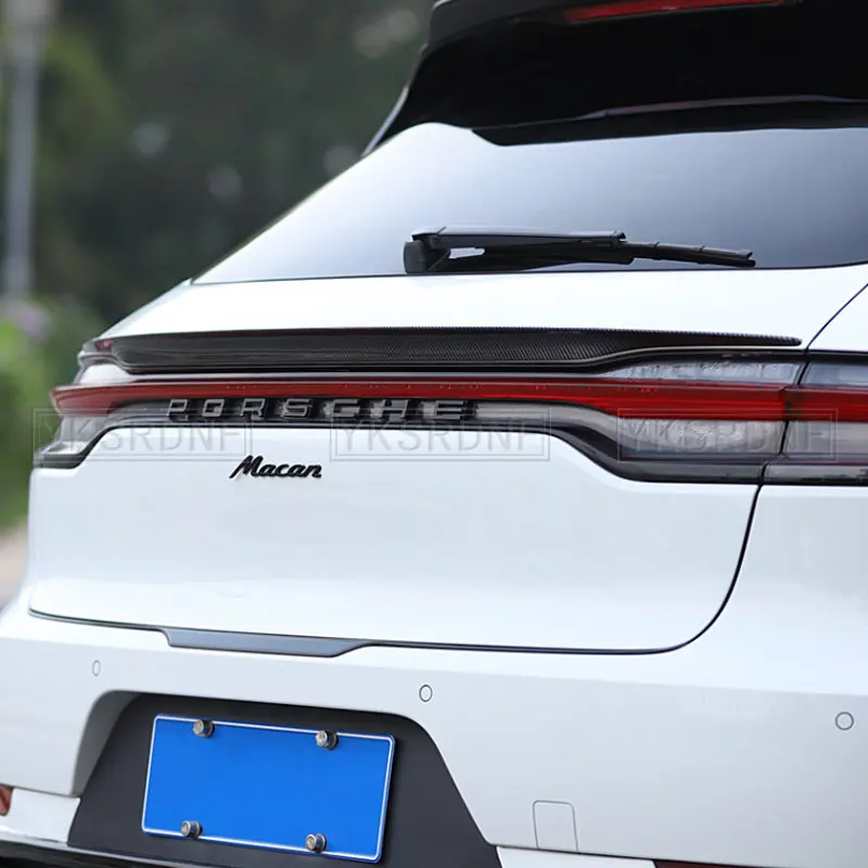 Alerón trasero de fibra de carbono para Porsche Macan GTS/Turbo - imagen 3