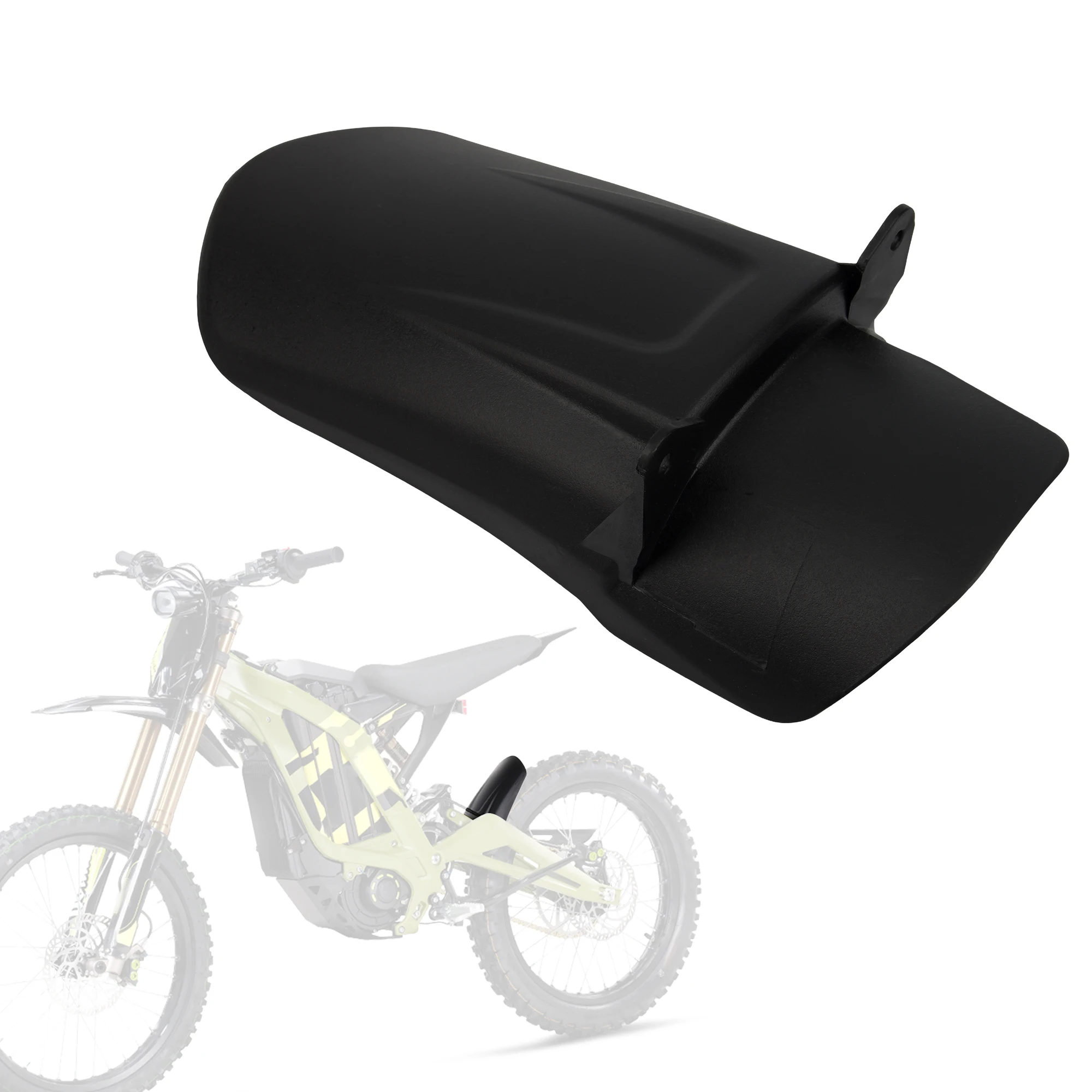 Guardabarros trasero Surron Light Bee S X fibra de carbono – enduro - imagen 5