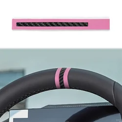 Pegatinas volante estilo centro para Tesla BMW Audi Mercedes Benz VW