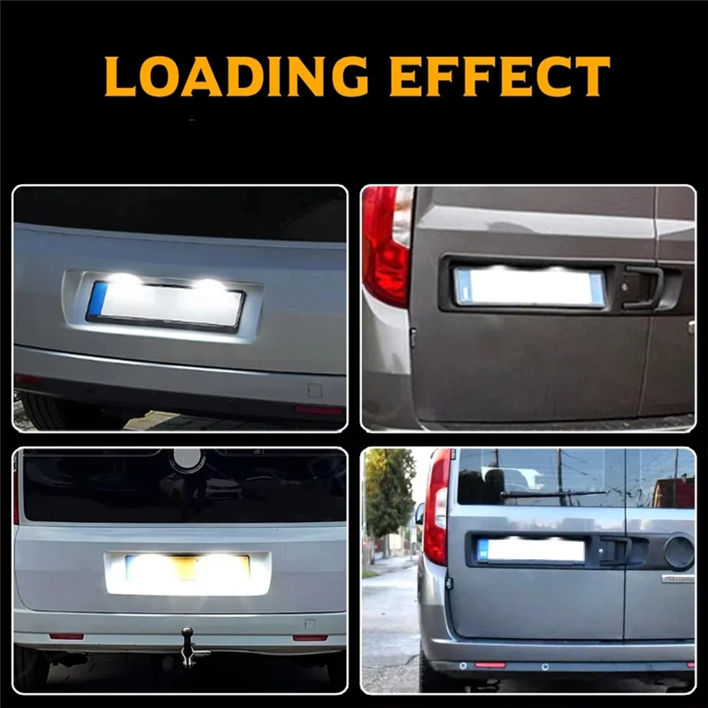 Opel 95509601 Lámpara matrícula LED para Corsa Astra - imagen 2
