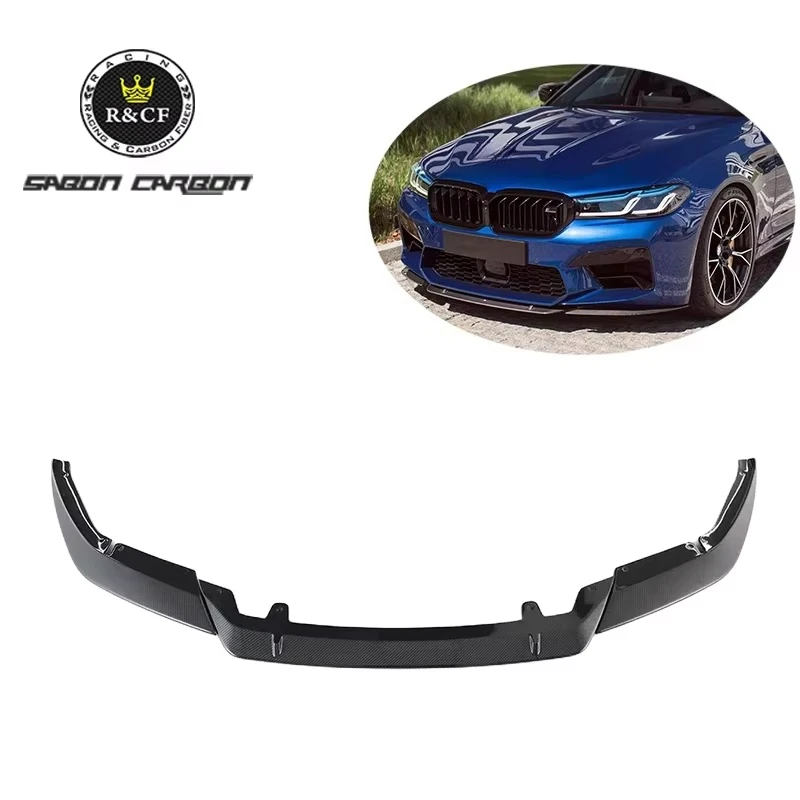 Alerón delantero de fibra de carbono estilo ST – BMW F90 M5 LCI - imagen 3