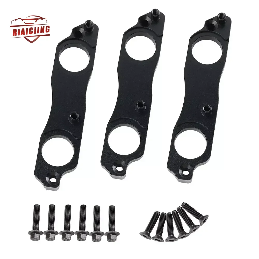 Nuevos soportes de paquete de bobina de aluminio negro para Toyota y R35 GTR