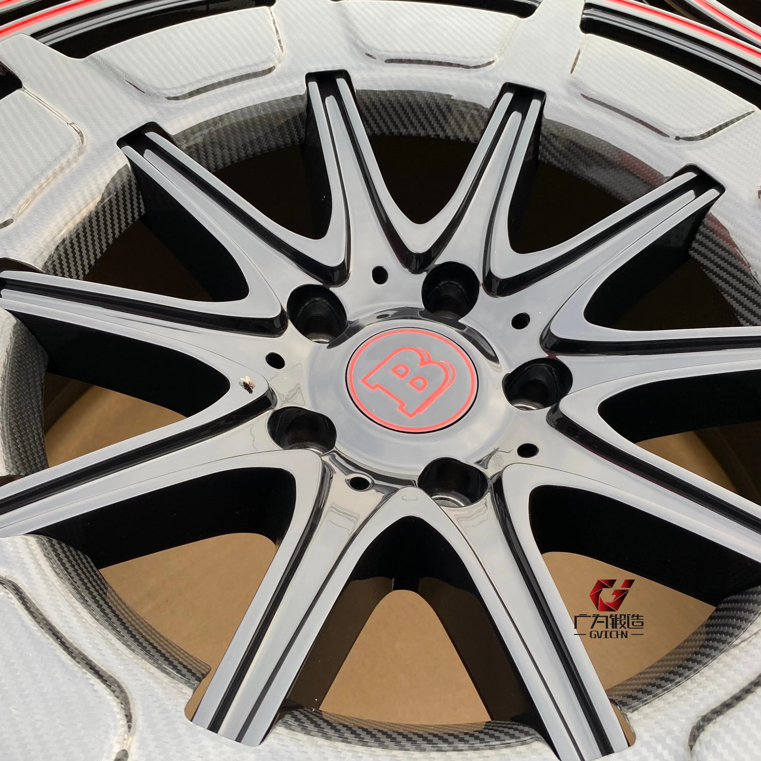 Llantas forjadas G900 con aro carbono – Mercedes G500 G63 - imagen 3