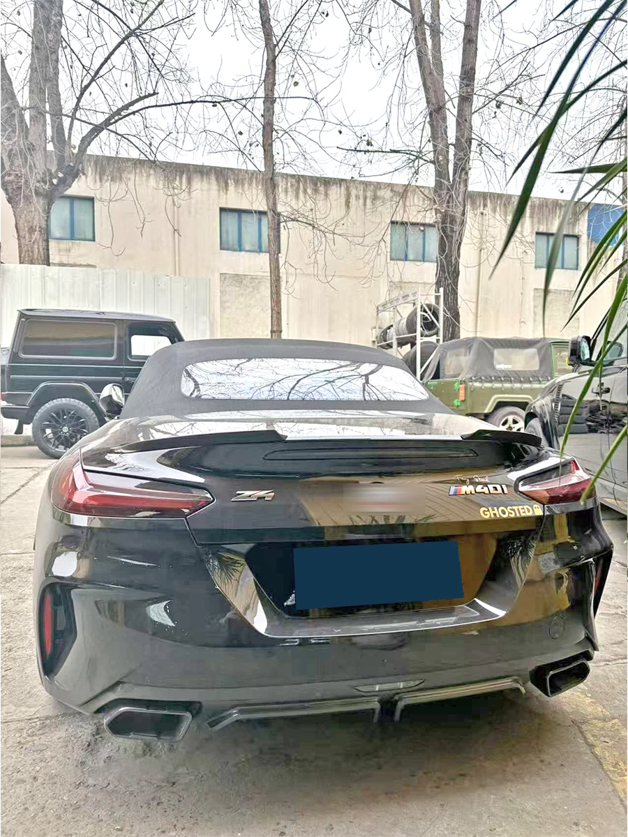 Alerón trasero carbono para BMW Z4 G29 – spoiler fibra carbono 2019-2024 - imagen 5