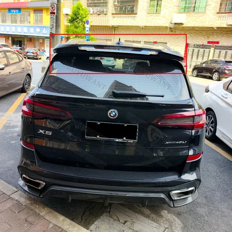 Alerón trasero MP para BMW X5 G05 en negro brillante