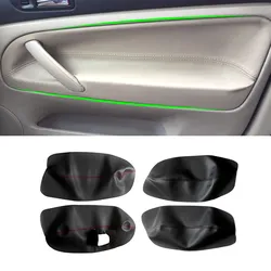 Cubierta de reposabrazos de puerta en microfibra para VW Passat B5