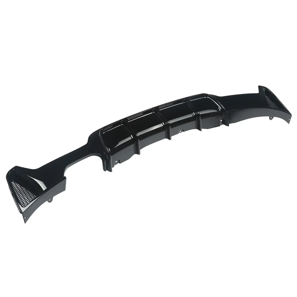 Protector difusor trasero BMW 4 F32/F33/F36 M Sport negro brillo - imagen 5
