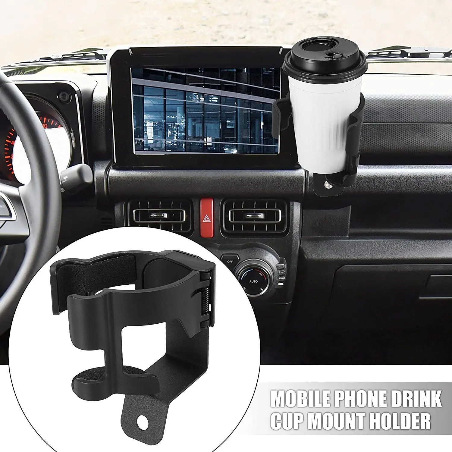 Portavasos Suzuki Jimny JB74 JB64 JB43 - imagen 2