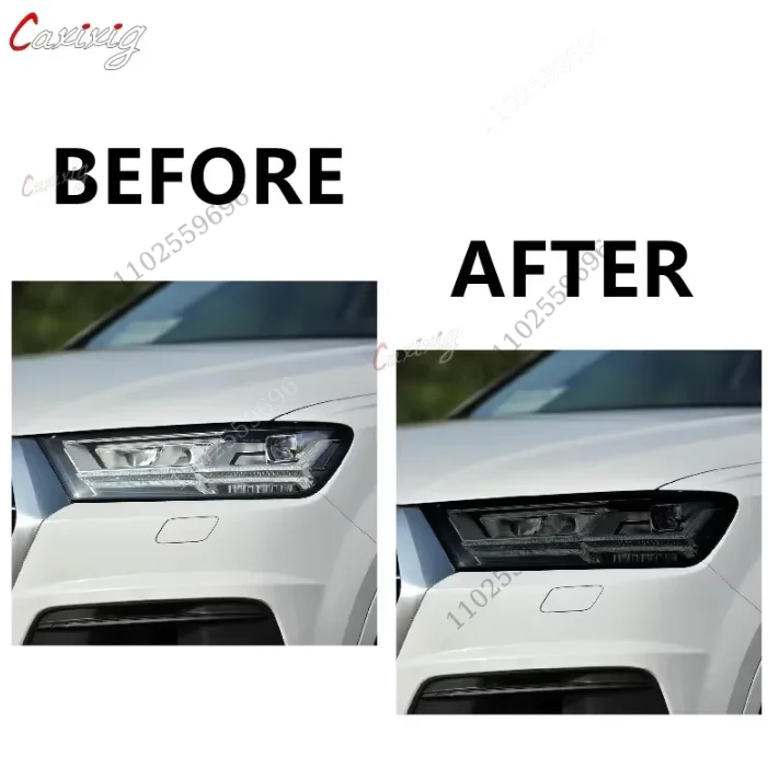 Tinte faros negro TPU para Audi Q7 4M (2016-2020)