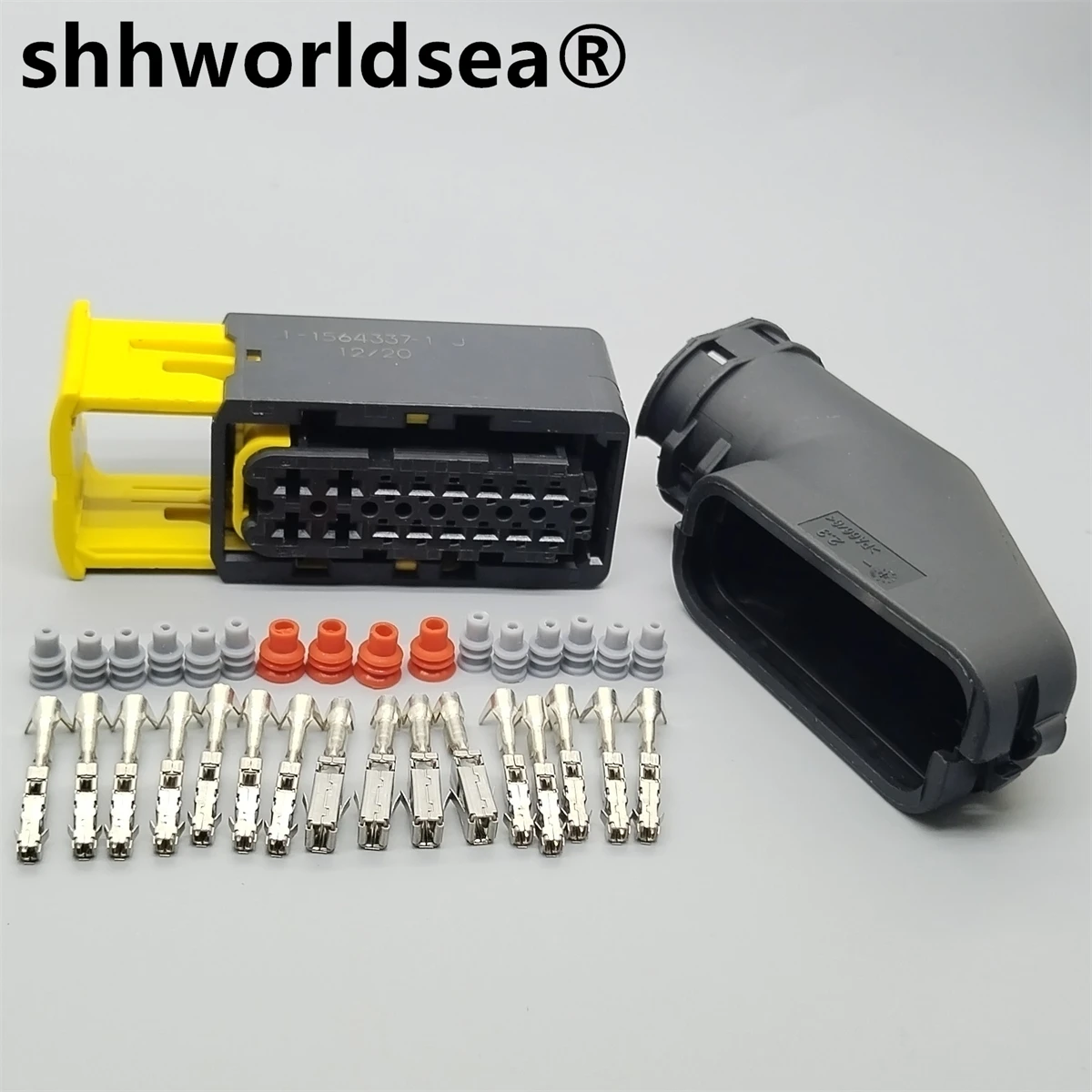 Shhworldsea 1-1564337-1 Conector impermeable hembra 16 pines