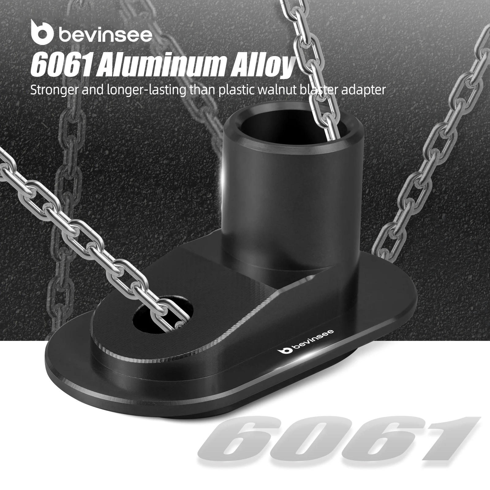 Adaptador blaster de nogal BEVINSEE para limpieza de carbono 3.0 TFSI - imagen 5