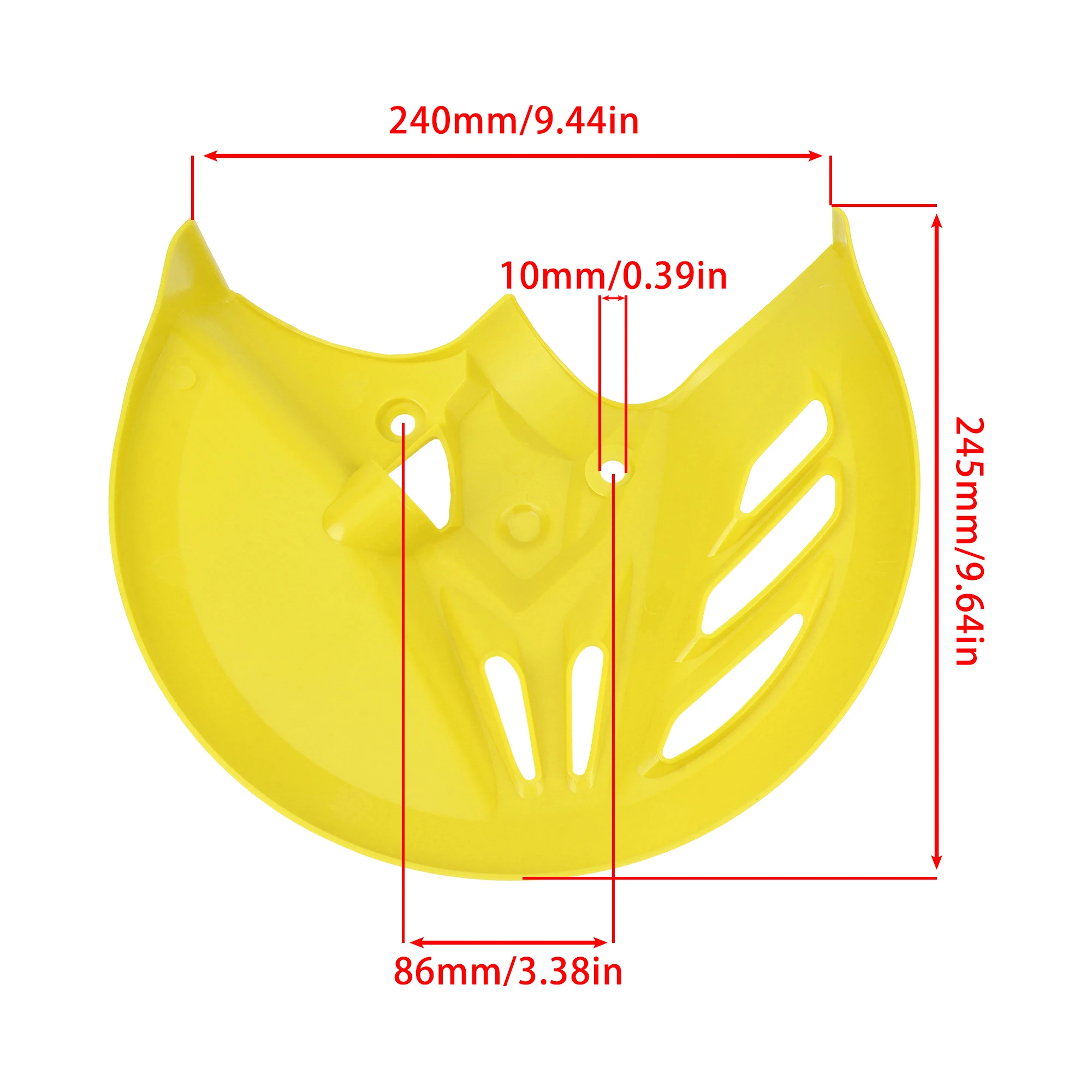 Protector de disco de freno Honda CRF 250/450 y Kayo T4/T6 - imagen 5