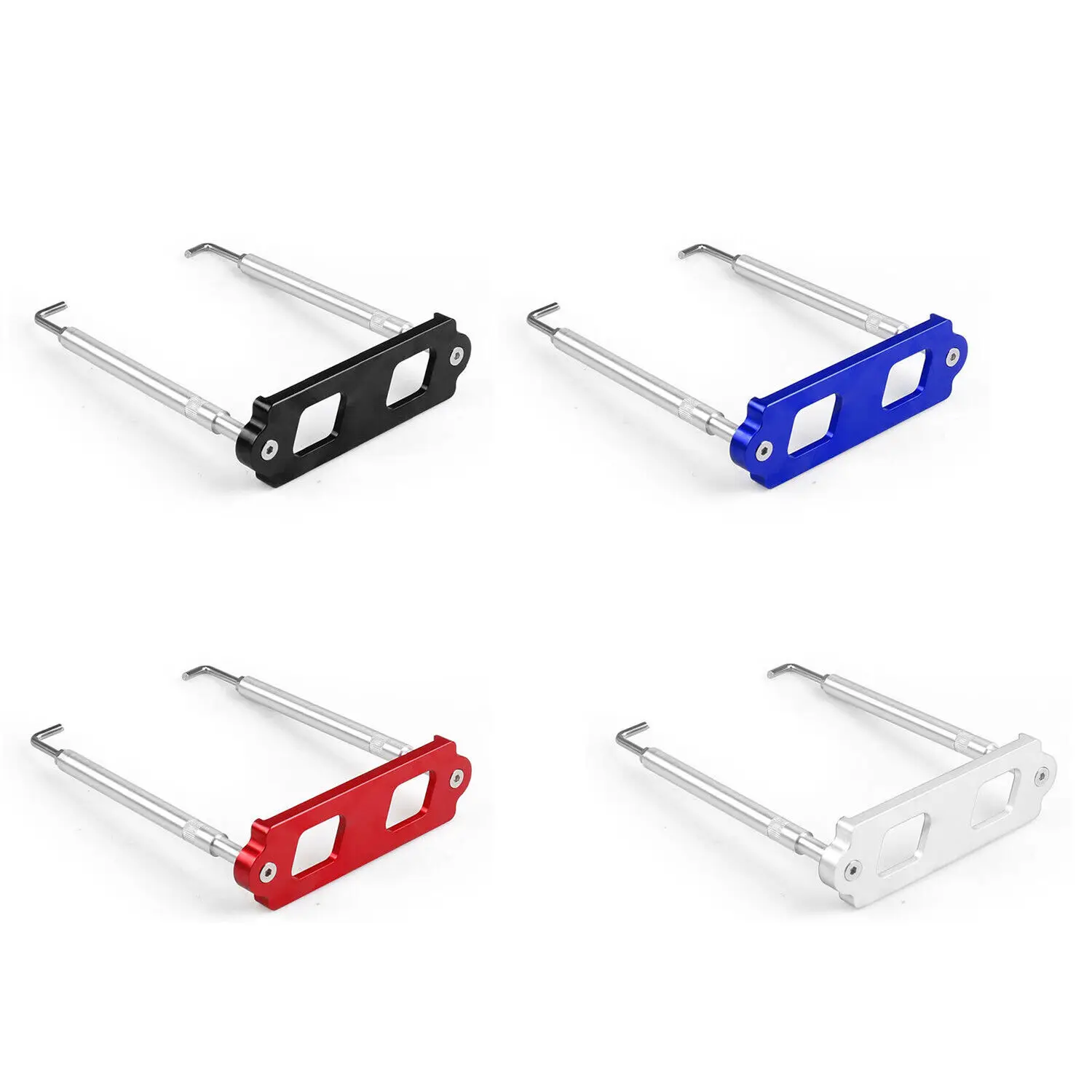 Kit sujeción batería ajustable aluminio para Honda Civic CRX S2000 - imagen 2