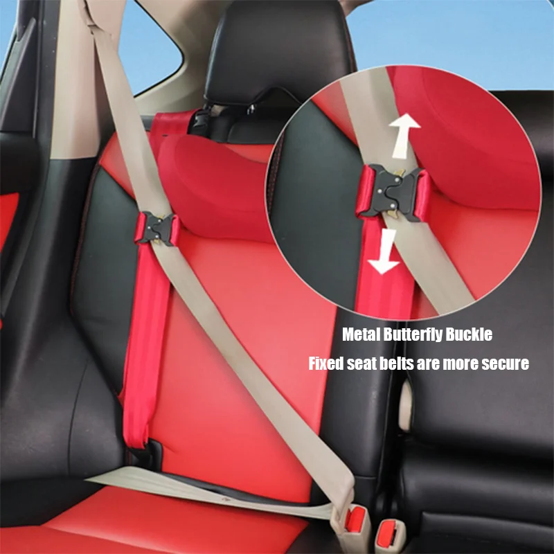Clip ajustador de cinturón de seguridad infantil para coche - imagen 2