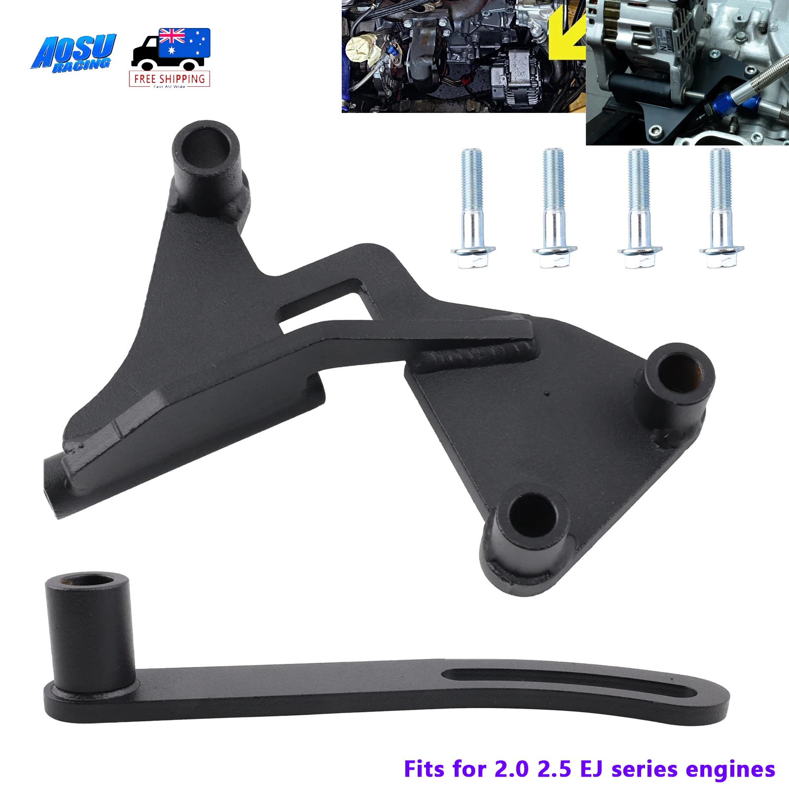 Kit de reubicación del alternador Subaru Impreza EJ20/EJ25