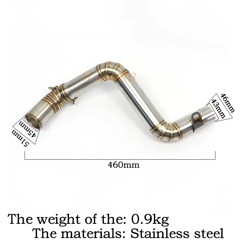 Silenciador escape KTM Duke 200/390 – Inoxidable - imagen 2