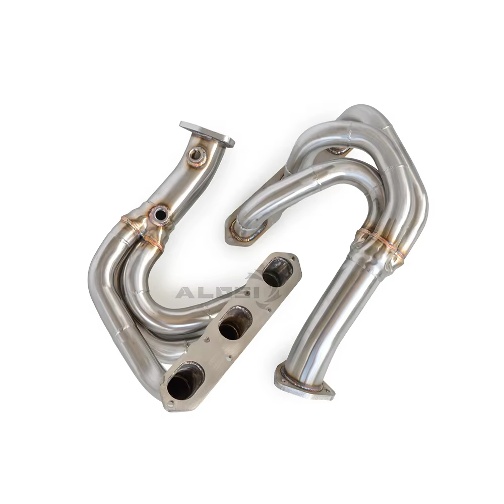 Bajante de escape de acero inoxidable para Porsche Cayman 987.1