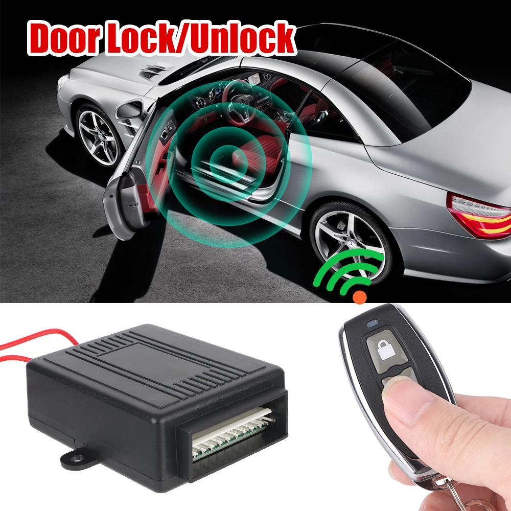 Control remoto puertas coche 12V con 2 mandos – entrada sin llave - imagen 4