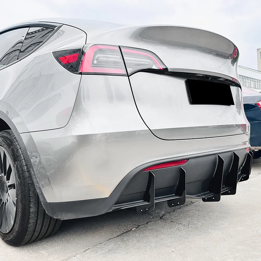 Kit difusor trasero Tesla Model Y divisor alerón – 2019-2024 - imagen 3
