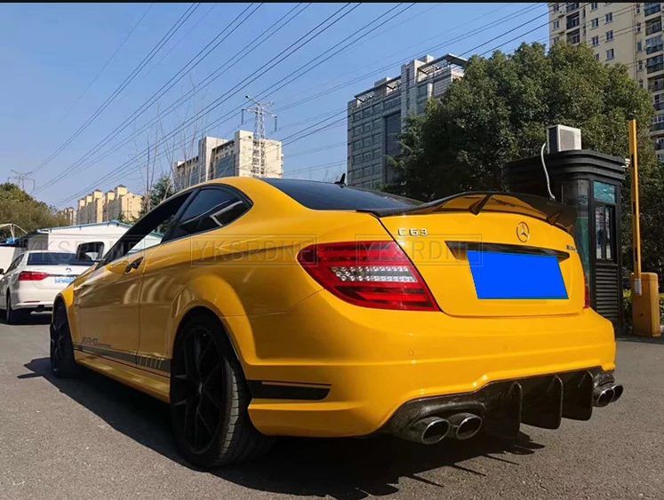 Alerón trasero fibra de carbono Mercedes W204 2008-2014 C180 C200 C63 - imagen 3
