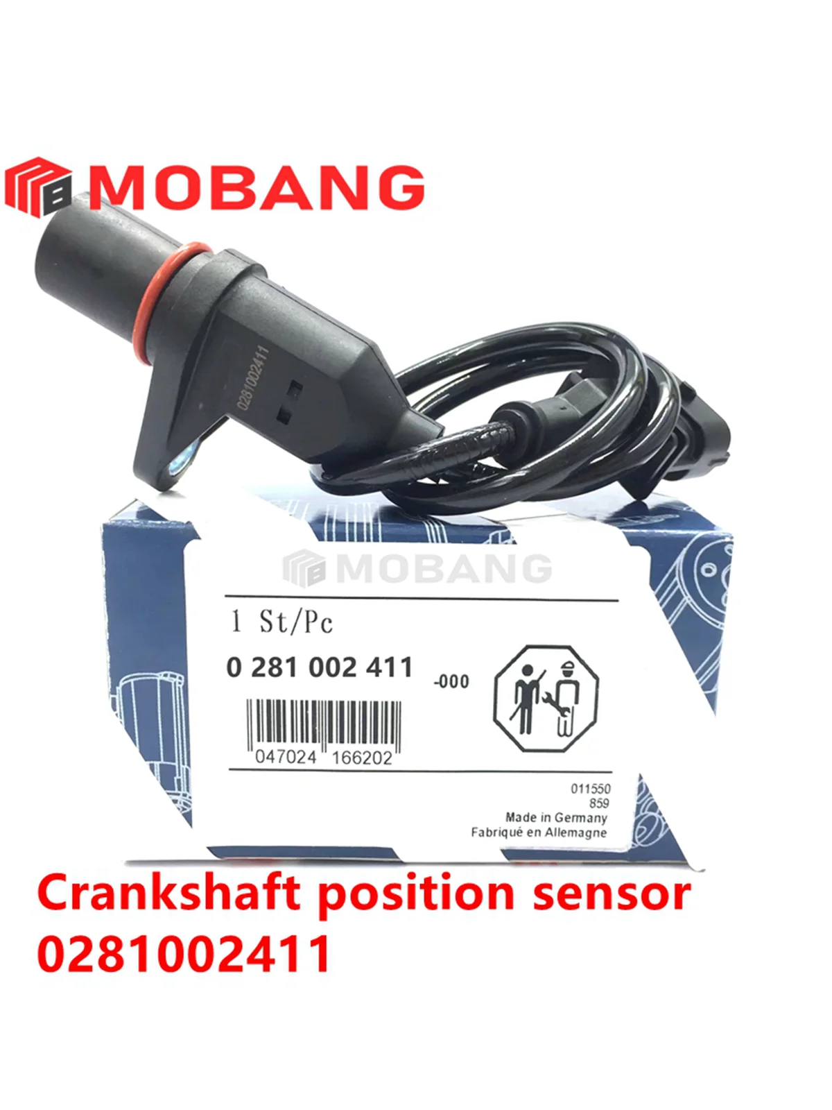 Sensor instalado en motor