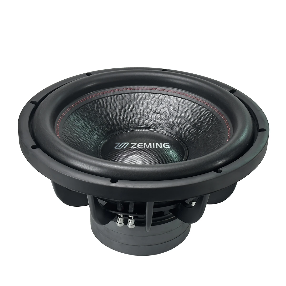 Zeming-Subwoofer de cono de papel de 15 pulgadas, bobina de voz doble, imanes triples de impedancia de 4 Ohm, altavoz de graves de Audio para coche - imagen 3
