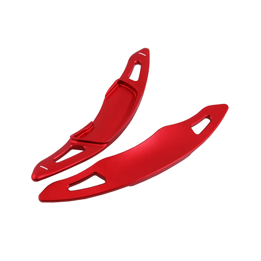 Hoja de paleta de cambio de aluminio, cubierta de extensión de palanca de cambios para volante de coche, para Subaru BRZ Impreza WRX Legacy XV Crosstrek - imagen 5