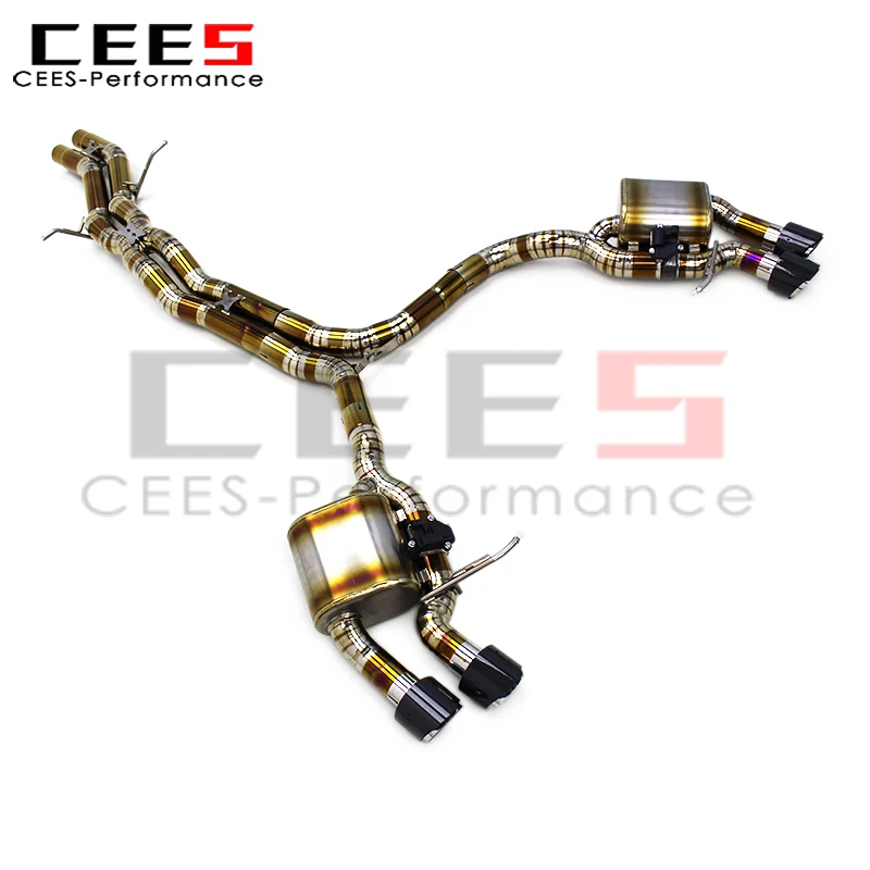 Cees Cat-back Racing para Porsche Macan 3.0T 2014-2023 Valvetronic - imagen 2
